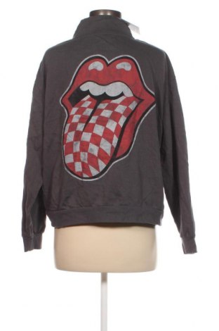 Дамска блуза The Rolling Stones, Размер XL, Цвят Сив, Цена 10,56 лв.