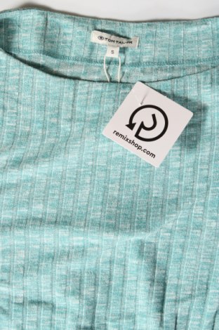 Γυναικεία μπλούζα Tom Tailor, Μέγεθος S, Χρώμα Πράσινο, Τιμή 6,68 €
