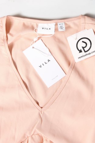 Damen Shirt VILA, Größe S, Farbe Beige, Preis 5,57 €