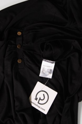 Γυναικεία μπλούζα Vivance, Μέγεθος M, Χρώμα Μαύρο, Τιμή 4,00 €