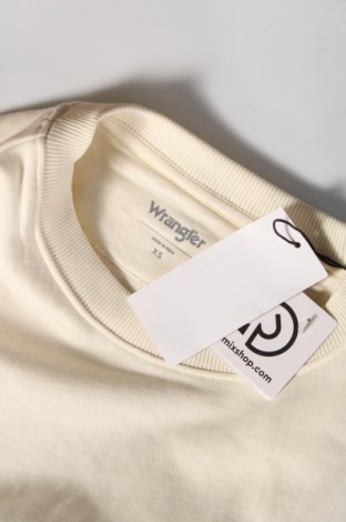 Γυναικεία μπλούζα Wrangler, Μέγεθος XS, Χρώμα Εκρού, Τιμή 13,15 €