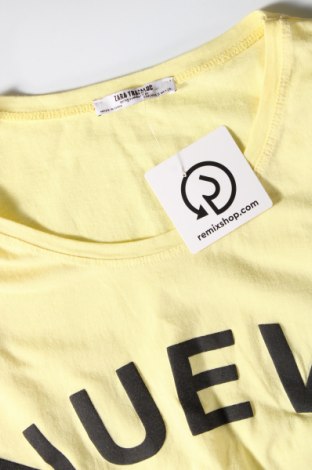 Damen Shirt Zara Trafaluc, Größe S, Farbe Gelb, Preis 10,23 €