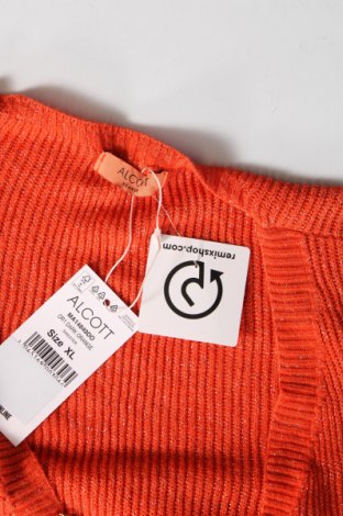 Γυναικεία ζακέτα Alcott, Μέγεθος XL, Χρώμα Πορτοκαλί, Τιμή 6,40 €