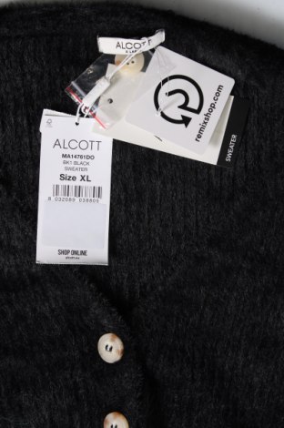 Γυναικεία ζακέτα Alcott, Μέγεθος XL, Χρώμα Μαύρο, Τιμή 8,06 €