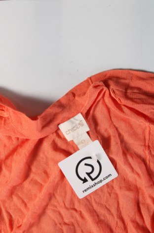 Damen Strickjacke Chico's, Größe M, Farbe Orange, Preis 8,57 €