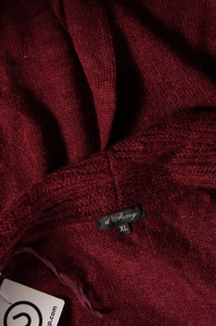 Γυναικεία ζακέτα D'Auvry, Μέγεθος XL, Χρώμα Κόκκινο, Τιμή 5,38 €