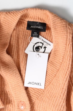 Damen Strickjacke Monki, Größe XXS, Farbe Braun, Preis € 11,11