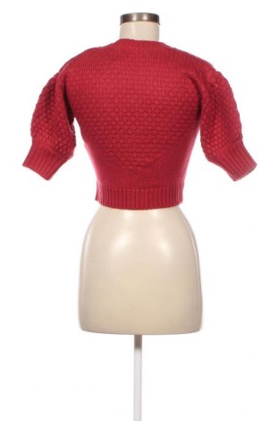 Damen Strickjacke NA-KD, Größe XXS, Farbe Rot, Preis 5,83 €