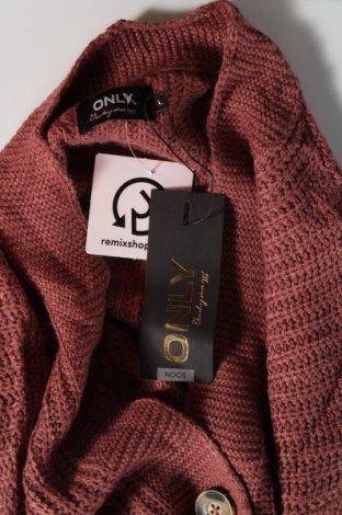 Damen Strickjacke ONLY, Größe L, Farbe Rosa, Preis 9,74 €