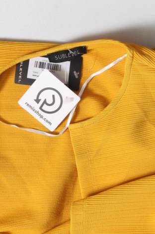Γυναικεία ζακέτα Sublevel, Μέγεθος M, Χρώμα Κίτρινο, Τιμή 23,71 €
