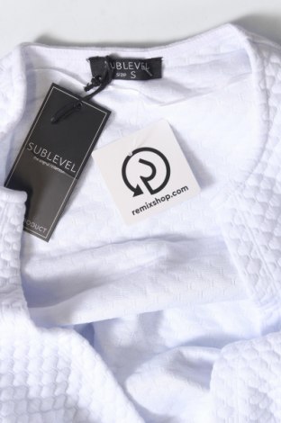Γυναικεία ζακέτα Sublevel, Μέγεθος S, Χρώμα Λευκό, Τιμή 23,71 €