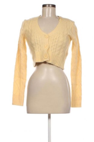 Γυναικεία ζακέτα Tally Weijl, Μέγεθος S, Χρώμα Κίτρινο, Τιμή 8,06 €