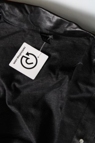 Γυναικείο δερμάτινο πουκάμισο SHEIN, Μέγεθος M, Χρώμα Μαύρο, Τιμή 4,95 €