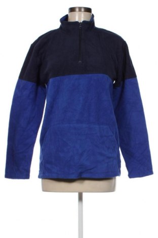 Γυναικεία μπλούζα fleece PLACE Sport, Μέγεθος M, Χρώμα Μπλέ, Τιμή 4,34 €