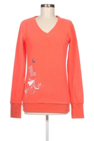 Γυναικεία μπλούζα fleece Vacuum, Μέγεθος M, Χρώμα Πορτοκαλί, Τιμή 4,34 €