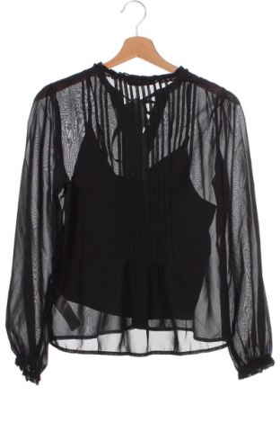 Γυναικείο πουκάμισο About You, Μέγεθος XS, Χρώμα Μαύρο, Τιμή 8,45 €