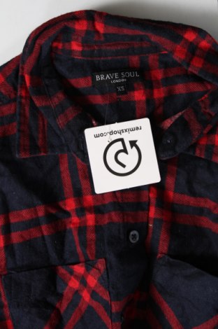 Γυναικείο πουκάμισο Brave Soul, Μέγεθος XS, Χρώμα Πολύχρωμο, Τιμή 2,23 €