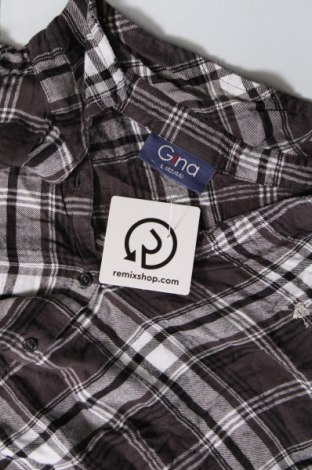 Γυναικείο πουκάμισο Gina, Μέγεθος L, Χρώμα Πολύχρωμο, Τιμή 3,09 €