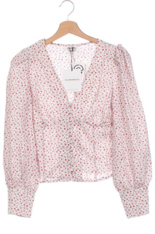 Γυναικείο πουκάμισο Glamorous, Μέγεθος XS, Χρώμα Πολύχρωμο, Τιμή 4,45 €