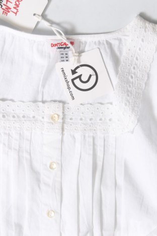 Дамска риза Jennyfer, Размер M, Цвят Бял, Цена 14,00 лв.