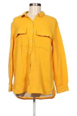 Дамска риза Kiabi, Размер L, Цвят Жълт, Цена 17,20 лв.