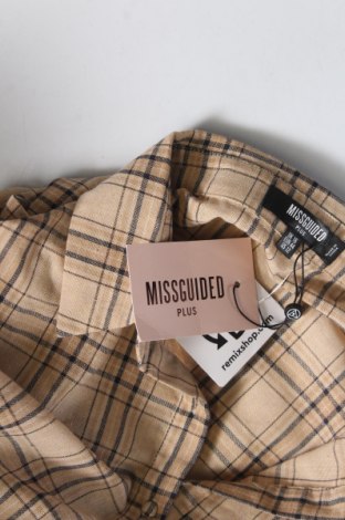 Γυναικείο πουκάμισο Missguided, Μέγεθος XL, Χρώμα  Μπέζ, Τιμή 20,62 €