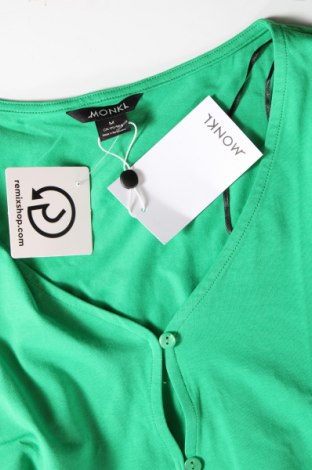 Дамска риза Monki, Размер M, Цвят Зелен, Цена 11,76 лв.