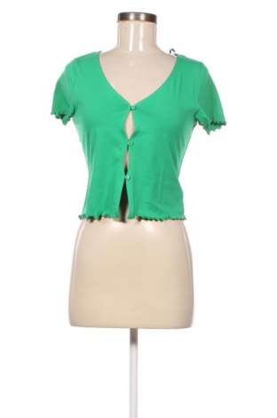Дамска риза Monki, Размер M, Цвят Зелен, Цена 18,13 лв.