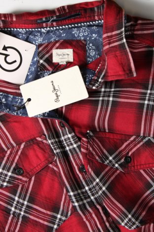Дамска риза Pepe Jeans, Размер S, Цвят Червен, Цена 102,00 лв.