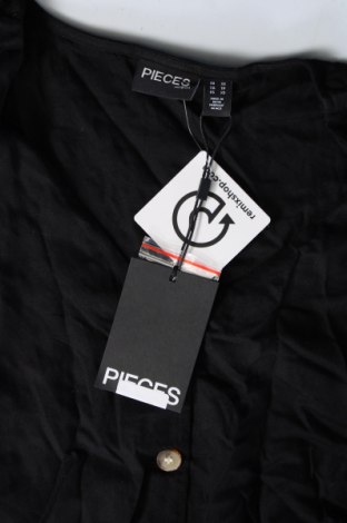 Dámska košeľa  Pieces, Veľkosť XS, Farba Čierna, Cena  8,04 €