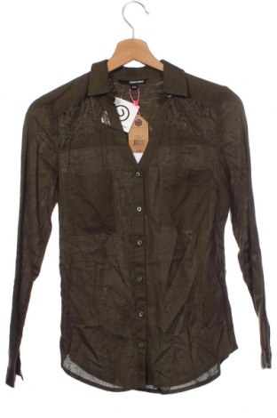 Γυναικείο πουκάμισο Tally Weijl, Μέγεθος XXS, Χρώμα Πράσινο, Τιμή 5,36 €