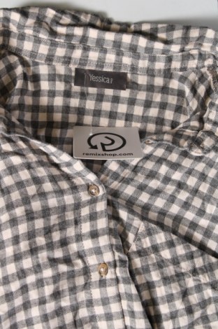 Γυναικείο πουκάμισο Yessica, Μέγεθος M, Χρώμα Γκρί, Τιμή 2,16 €