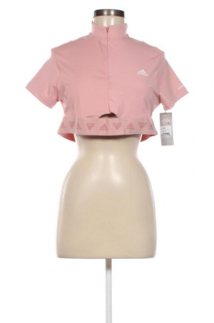 Dámske športové tričko Adidas, Veľkosť XL, Farba Ružová, Cena  6,68 €