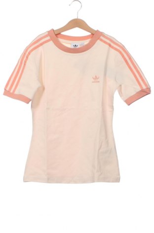 Γυναικείο t-shirt Adidas Originals, Μέγεθος XS, Χρώμα  Μπέζ, Τιμή 7,48 €