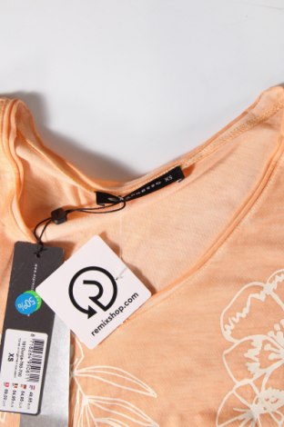 Γυναικείο t-shirt Expresso, Μέγεθος XS, Χρώμα Πορτοκαλί, Τιμή 8,37 €