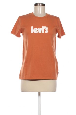 Damen T-Shirt Levi's, Größe S, Farbe Orange, Preis 15,25 €