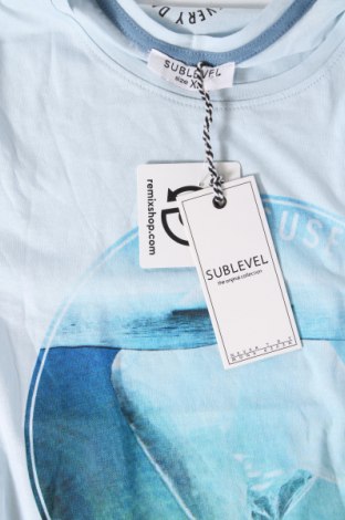 Γυναικείο t-shirt Sublevel, Μέγεθος XS, Χρώμα Μπλέ, Τιμή 5,09 €