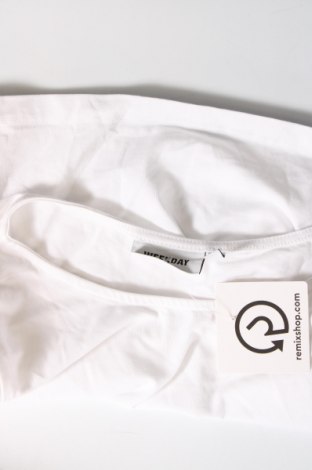 Damen T-Shirt Weekday, Größe L, Farbe Weiß, Preis € 7,36