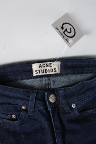 Dámske džínsy  Acne Studios, Veľkosť XXS, Farba Modrá, Cena  106,60 €