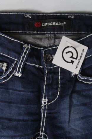 Dámské džíny  Cipo & Baxx, Velikost XS, Barva Modrá, Cena  146,00 Kč