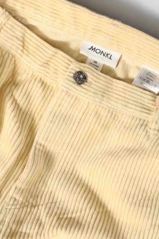 Dámske džínsy  Monki, Veľkosť XL, Farba Žltá, Cena  15,16 €