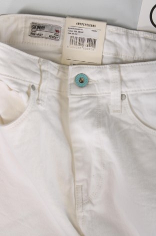 Дамски дънки Pepe Jeans, Размер XXS, Цвят Бял, Цена 27,37 лв.