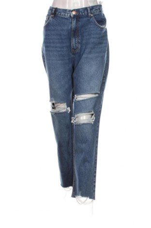 Damskie jeansy Pull&Bear, Rozmiar XL, Kolor Niebieski, Cena 59,04 zł