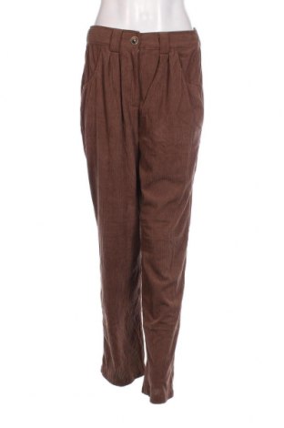 Γυναικείο κοτλέ παντελόνι, Μέγεθος M, Χρώμα Καφέ, Τιμή 2,87 €