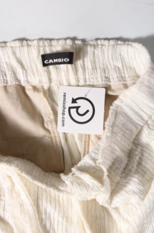 Γυναικείο κοτλέ παντελόνι Cambio, Μέγεθος M, Χρώμα Λευκό, Τιμή 4,24 €