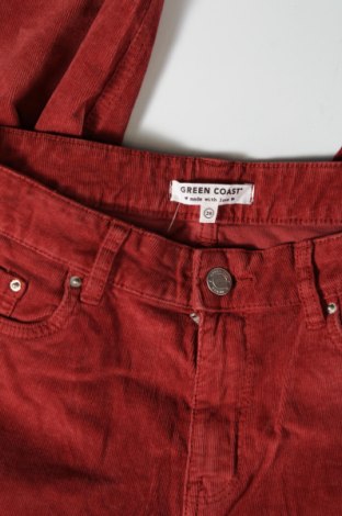 Pantaloni de velvet de femei Green Coast, Mărime M, Culoare Roșu, Preț 19,08 Lei