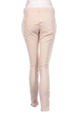 Pantaloni de velvet de femei H&M, Mărime M, Culoare Ecru, Preț 19,08 Lei