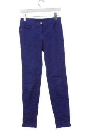 Pantaloni de velvet de femei H&M, Mărime S, Culoare Albastru, Preț 95,39 Lei
