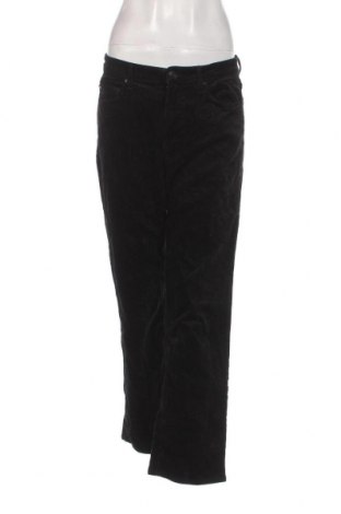 Pantaloni de velvet de femei H&M, Mărime L, Culoare Negru, Preț 13,35 Lei
