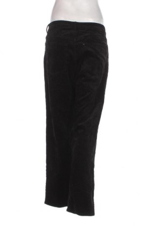 Pantaloni de velvet de femei H&M, Mărime L, Culoare Negru, Preț 19,08 Lei